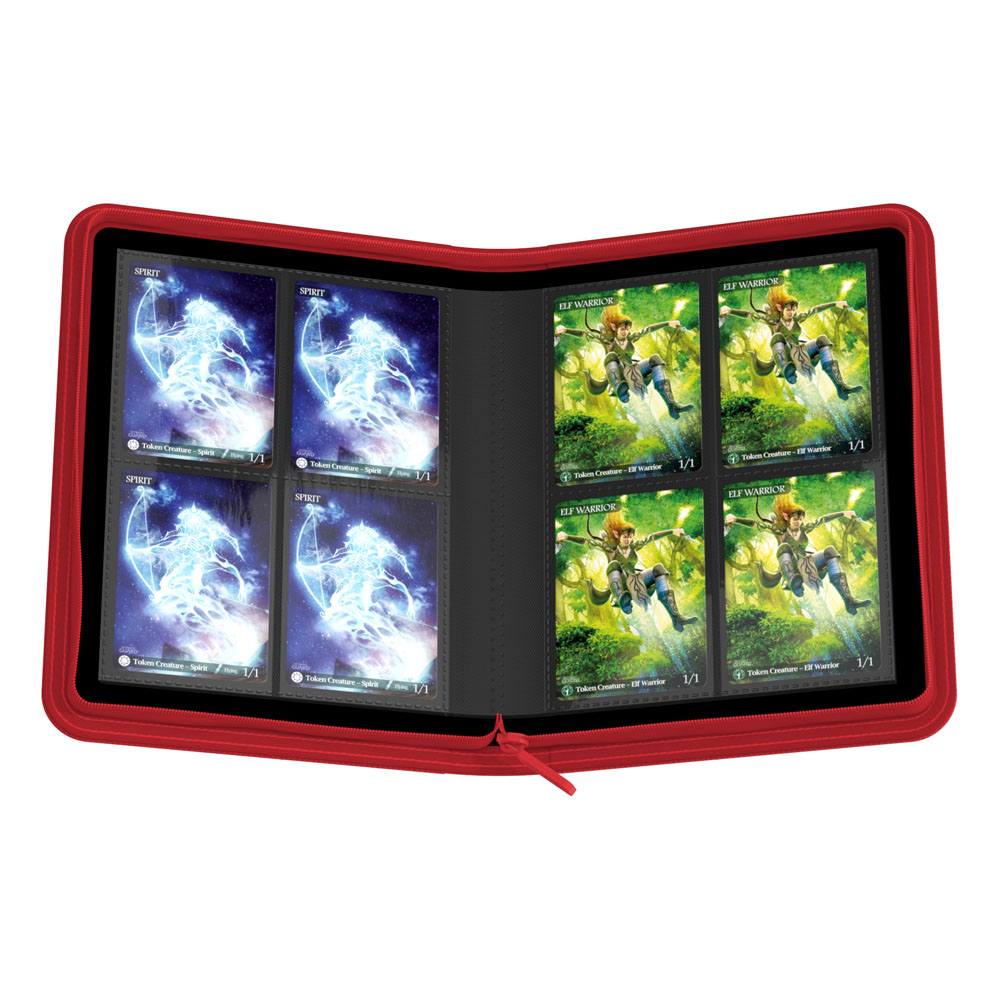 Ultimate Guard Ultimate Guard Zipfolio 160 8-Pocket Xenoskin - Red