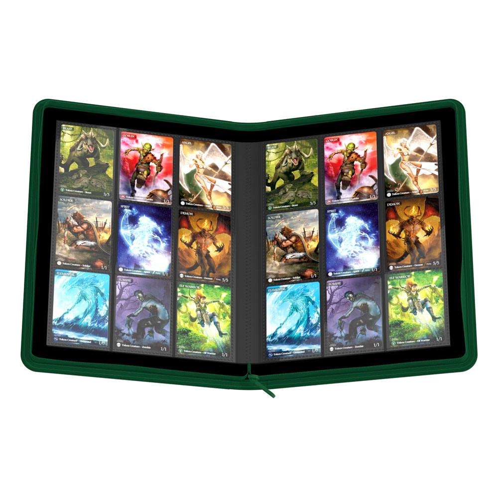 Ultimate Guard Ultimate Guard Zipfolio 360 18-Pocket Xenoskin - Green