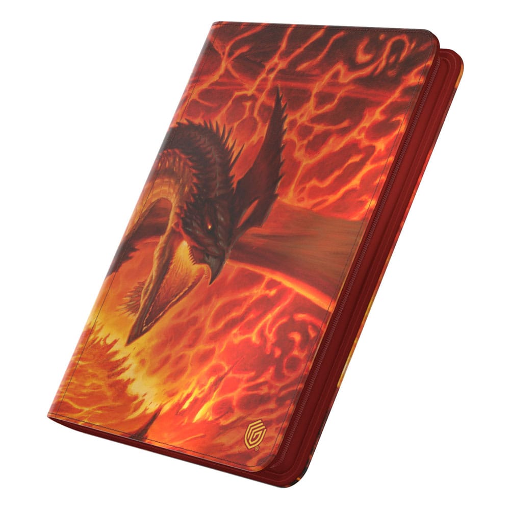 Ultimate Guard Ultimate Guard Zipfolio 360 Xenoskin Magic The Gathering "Tarkir Dragonstorm" - Magmatic Hellkite