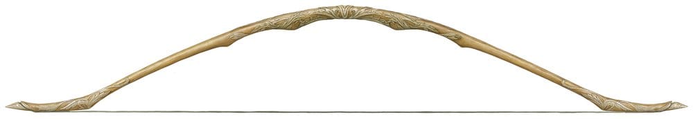 United Cutlery Herr der Ringe Legolas Lothlorien Bogen mit Pfeil 1/1 Replik
