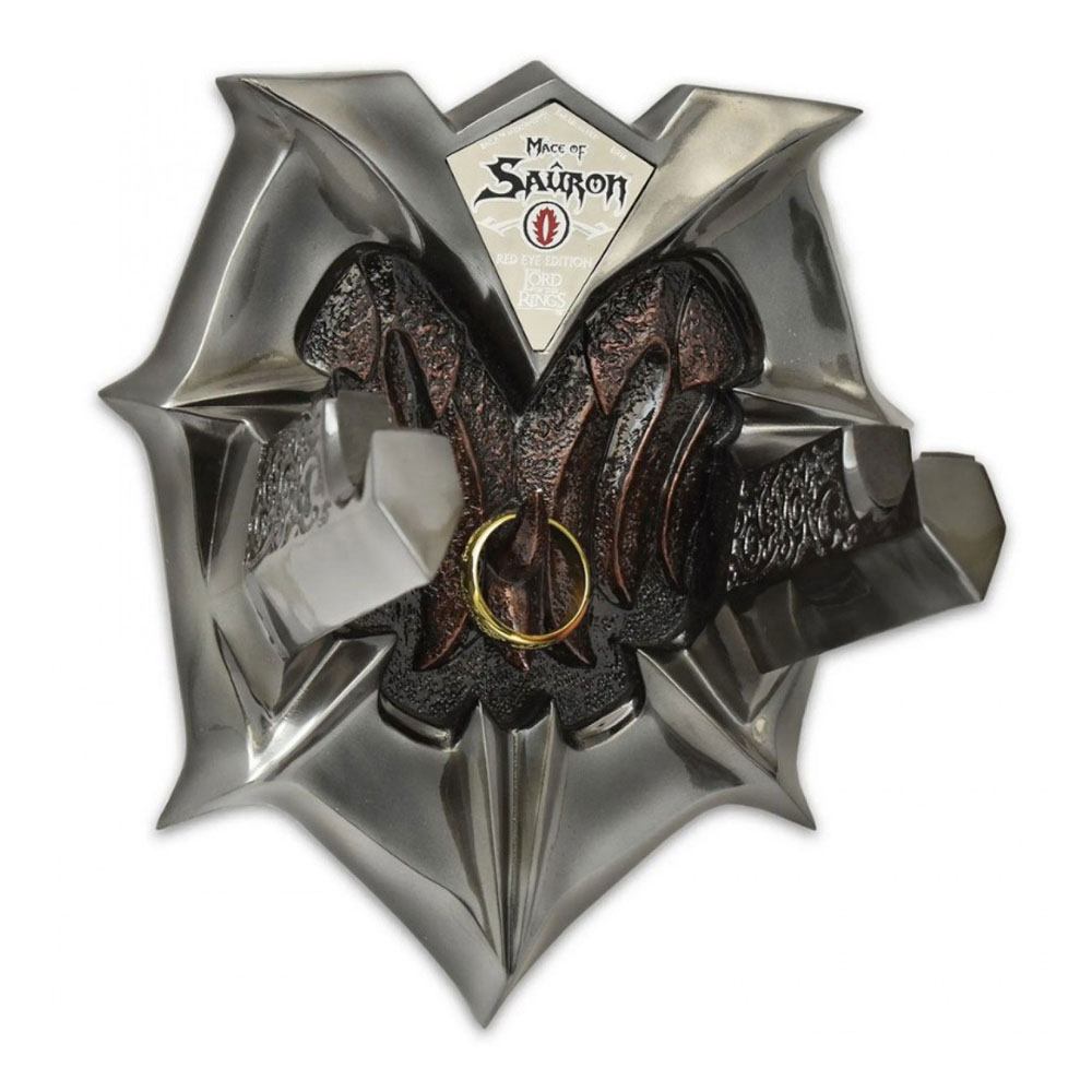 United Cutlery Herr der Ringe Saurons Keule mit Ring 1/1 Replik