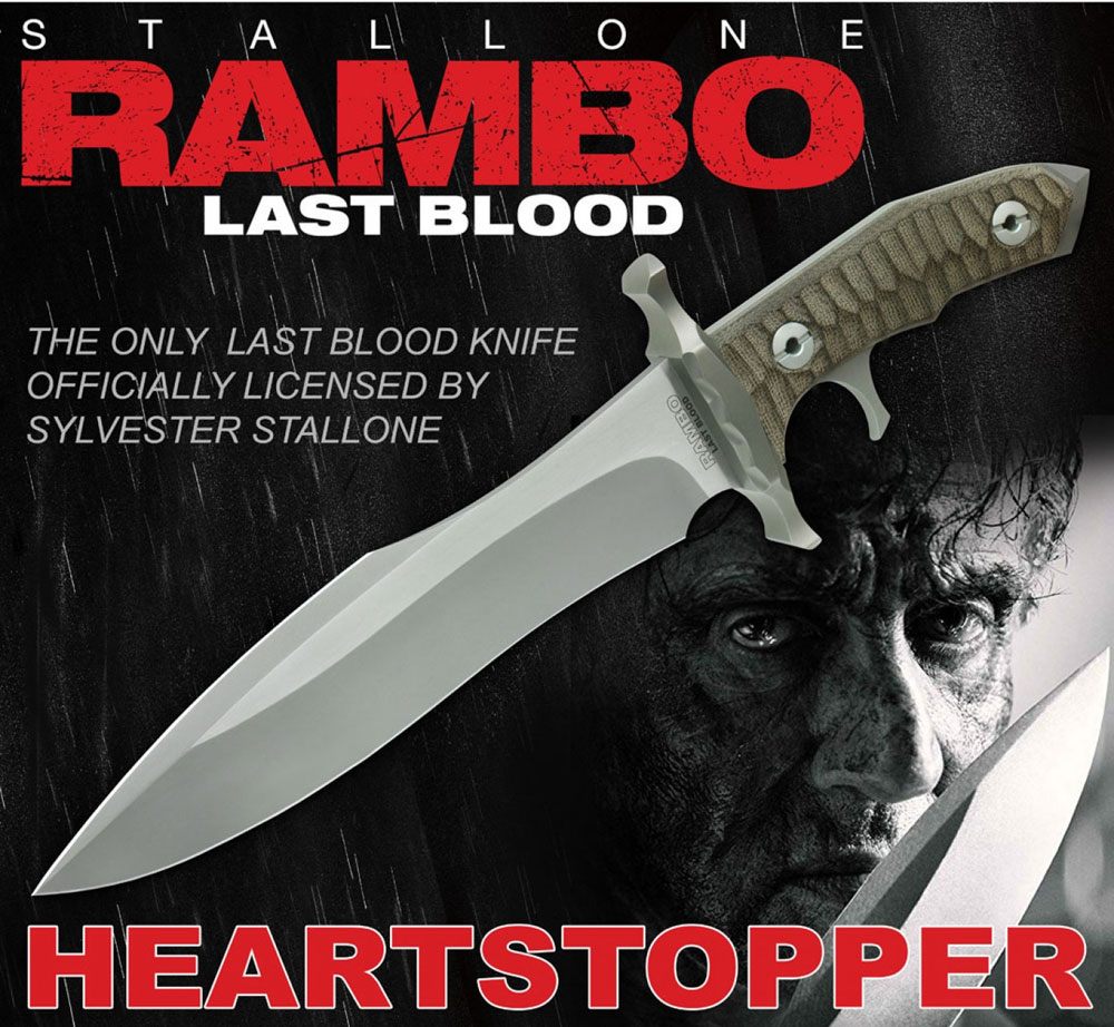 United Cutlery Rambo Last Blood Heartstopper Replik 1/1 Messer