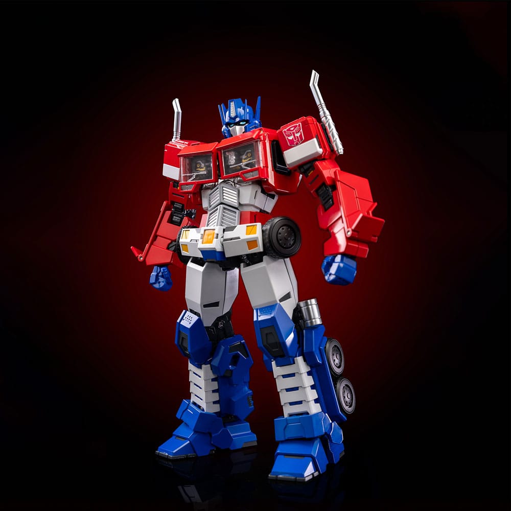 Unix Square Transformers Optimus Prime Combot Diecast Actionfigur