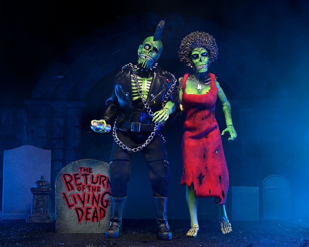 Verdammt die Zombies kommen Clothed Actionfiguren 2er-Pack Trash & Suicide 20 cm