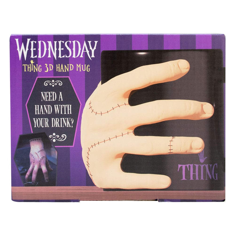 Wednesday Eiskaltes Händchen 330 ml 3D Tasse Blu Sky Studios