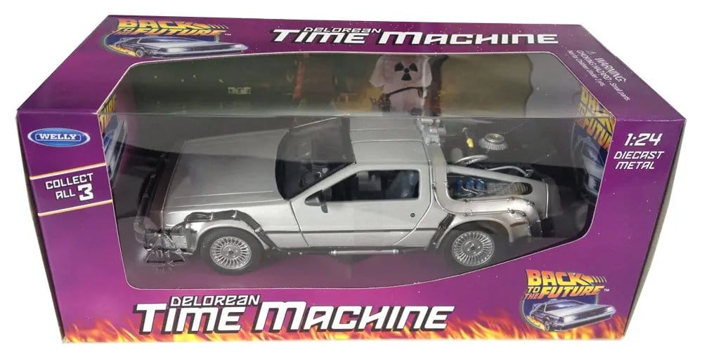 Welly Zurueck in die Zukunft 81er DeLorean LK Coupe 1/24 Diecast Modell