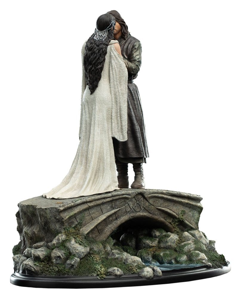 Weta Workshop Der Herr der Ringe Aragorn & Arwen Mini Statue