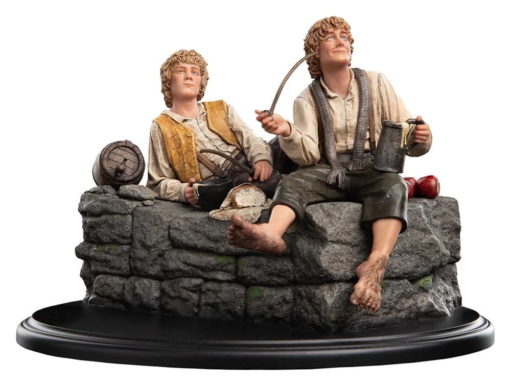 Weta Workshop Der Herr der Ringe Merry und Pippin Mini Statue