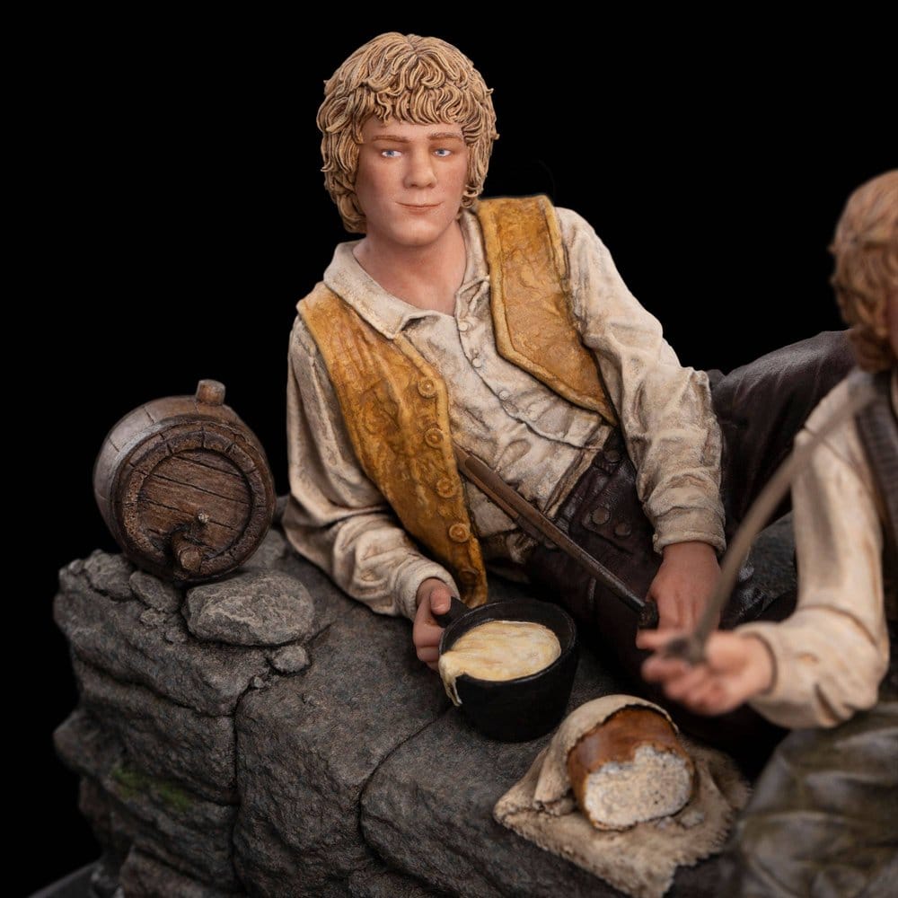 Weta Workshop Der Herr der Ringe Merry und Pippin Mini Statue