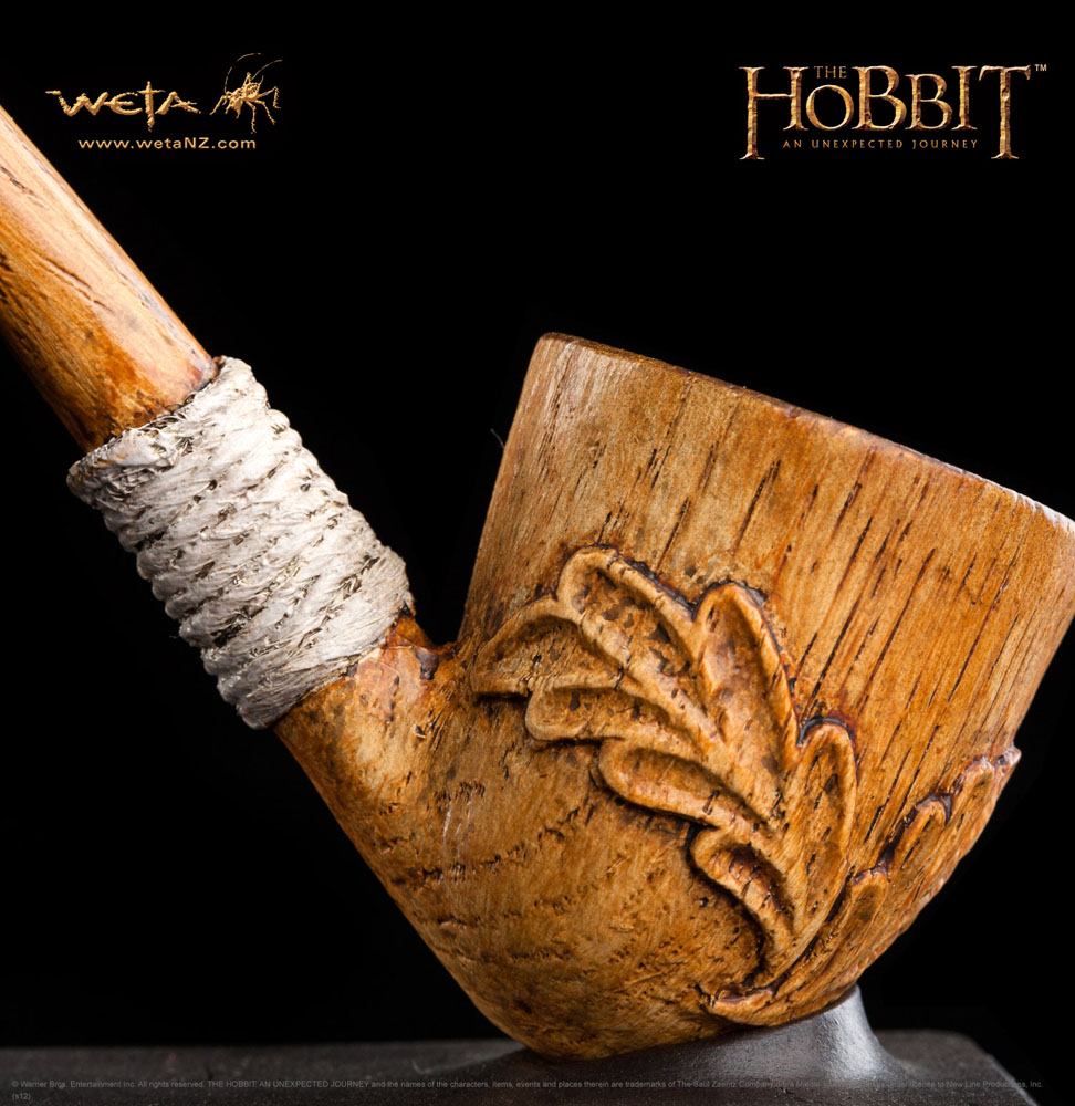 Weta Workshop Der Hobbit Eine unerwartete Reise Bilbo Beutlins Pfeife 1/1 Replik