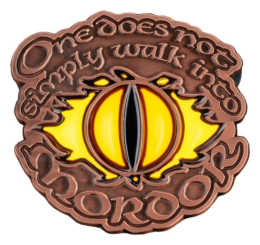 Weta Workshop Herr der Ringe Ansteck-Pin One Does Not Simply Walk Into Mordor 4 cm