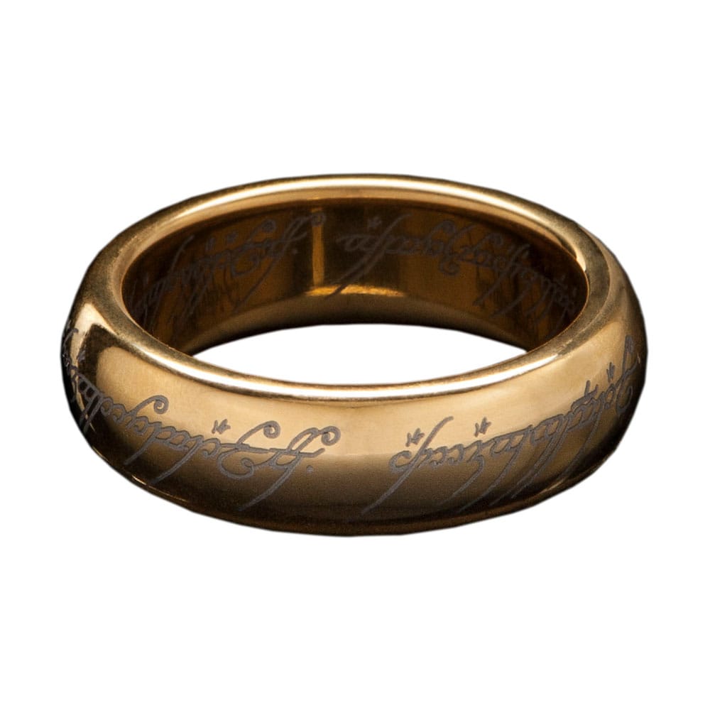 Weta Workshop Herr der Ringe Der Eine Ring (vergoldet) Wolfram-Ring