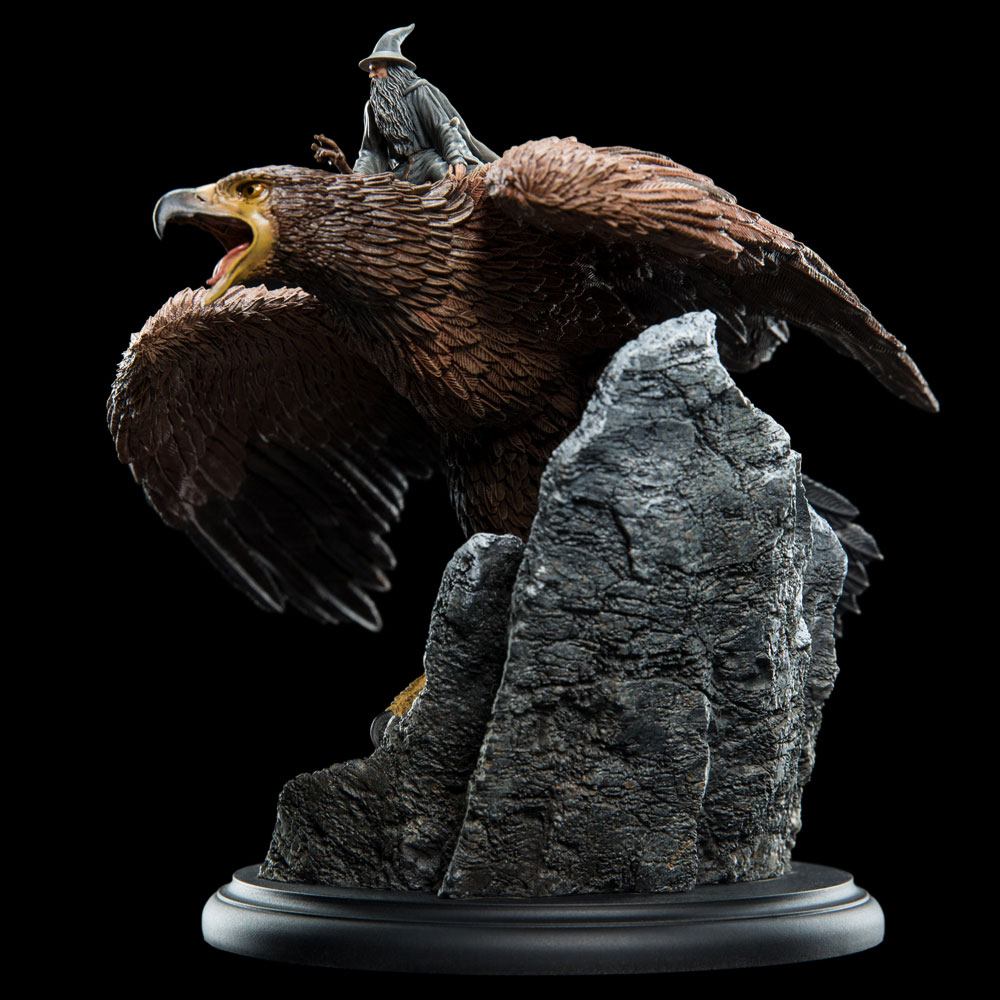 Weta Workshop Herr der Ringe Gandalf on Gwaihir Mini Statue