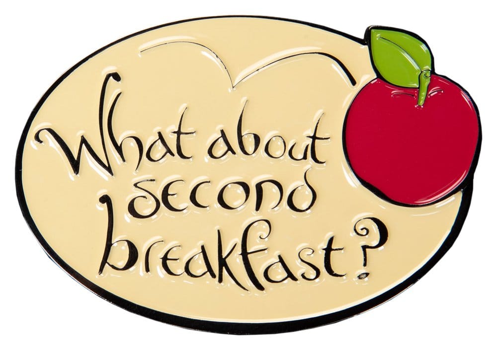 Weta Workshop Herr der Ringe Magnet What About Second Breakfast? (Enamel) 7 cm