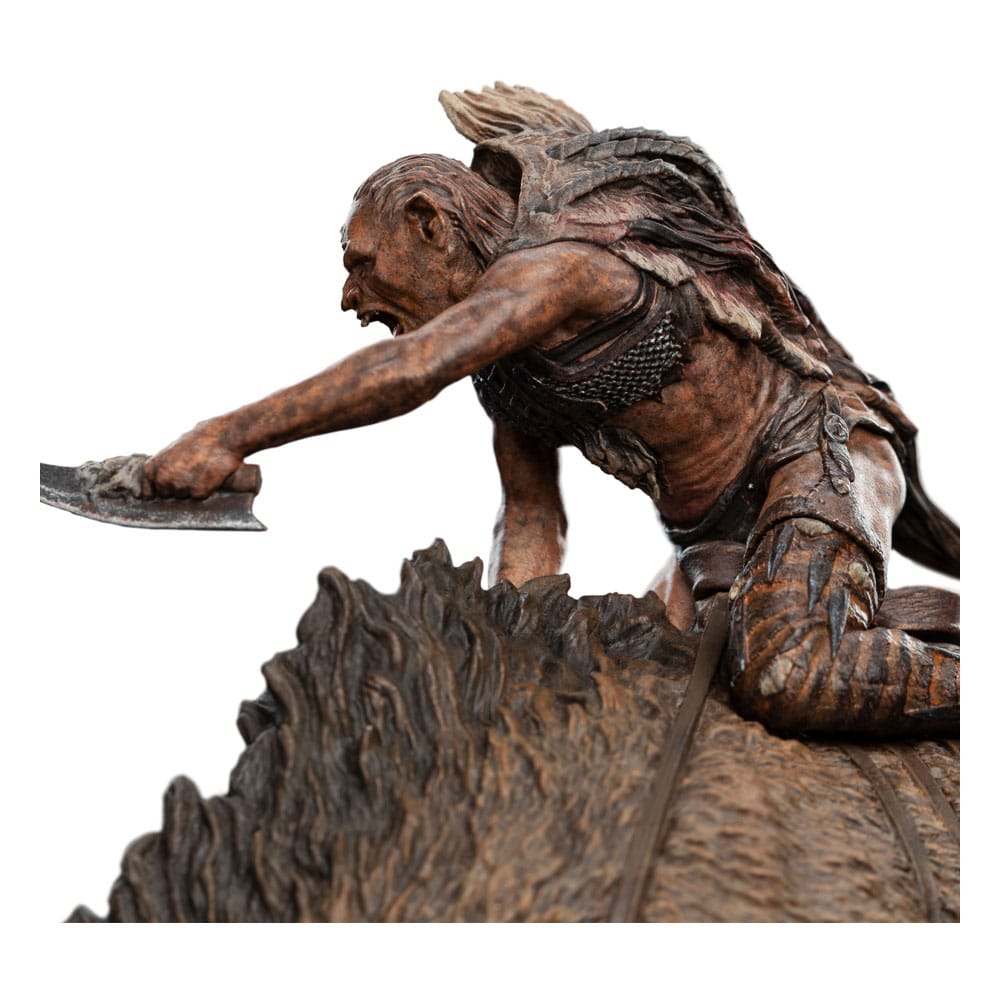 Weta Workshop Herr der Ringe Mini Sharkû on Warg Statue