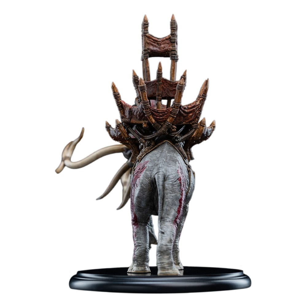 Weta Workshop Herr der Ringe Mumak in Battle Mini Statue 17 cm