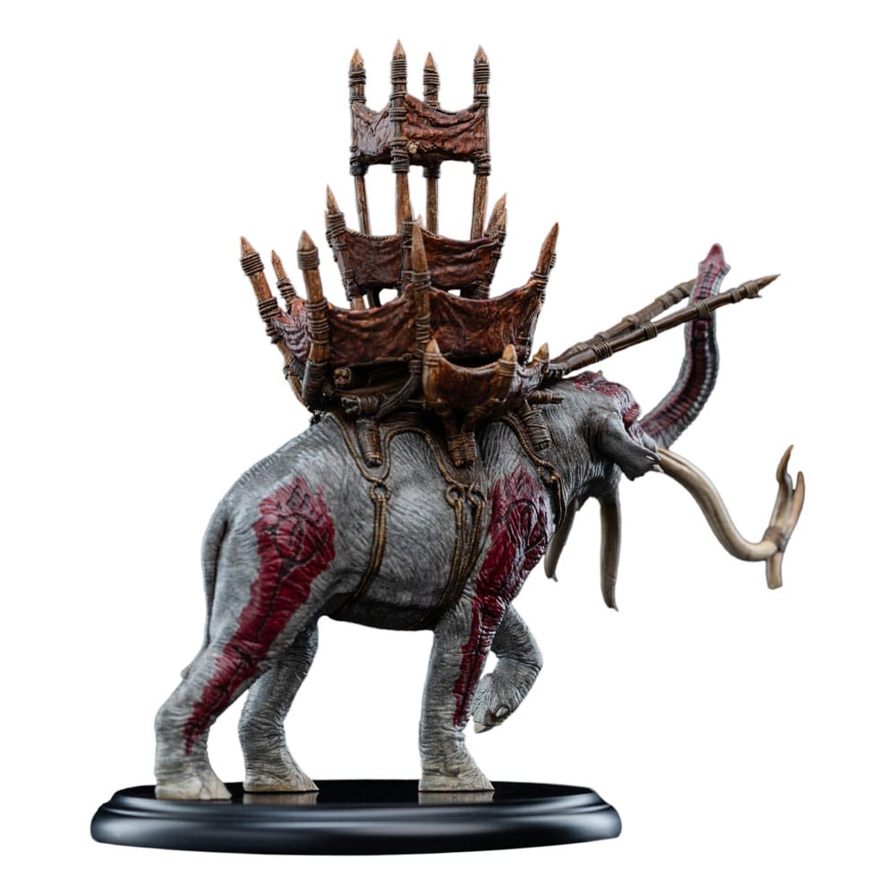 Weta Workshop Herr der Ringe Mumak in Battle Mini Statue 17 cm