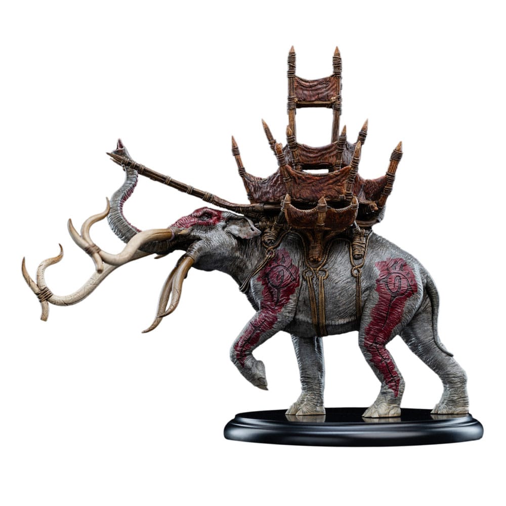 Weta Workshop Herr der Ringe Mumak in Battle Mini Statue 17 cm