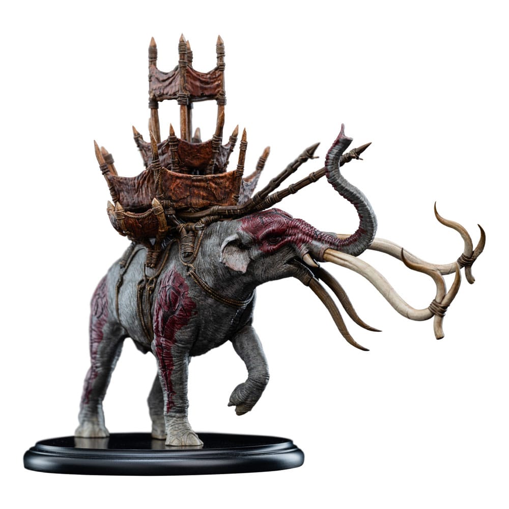 Weta Workshop Herr der Ringe Mumak in Battle Mini Statue