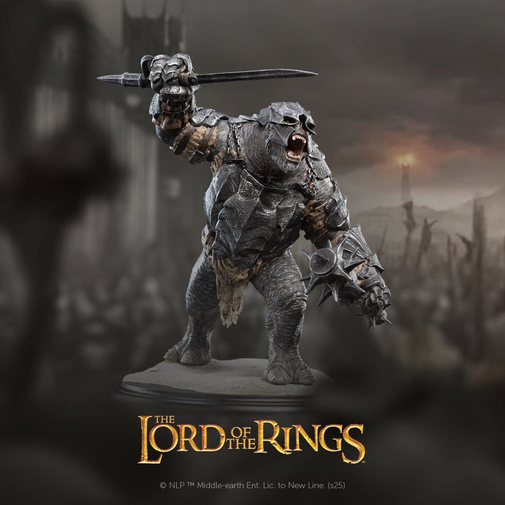 Weta Workshop Herr der Ringe Olog-hai of the Black Gate Mini Statue