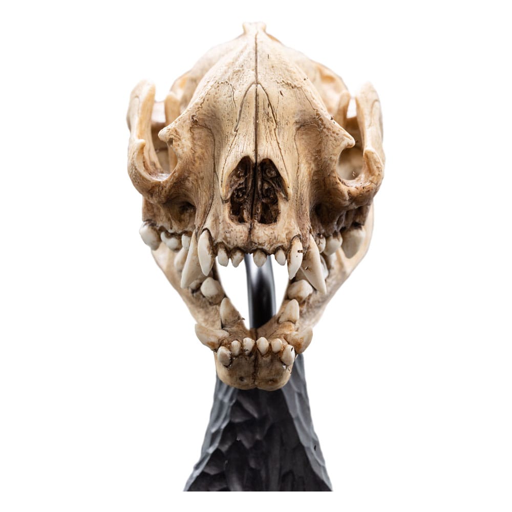 Weta Workshop Herr Der Ringe Skull Of A Warg Mini Statue
