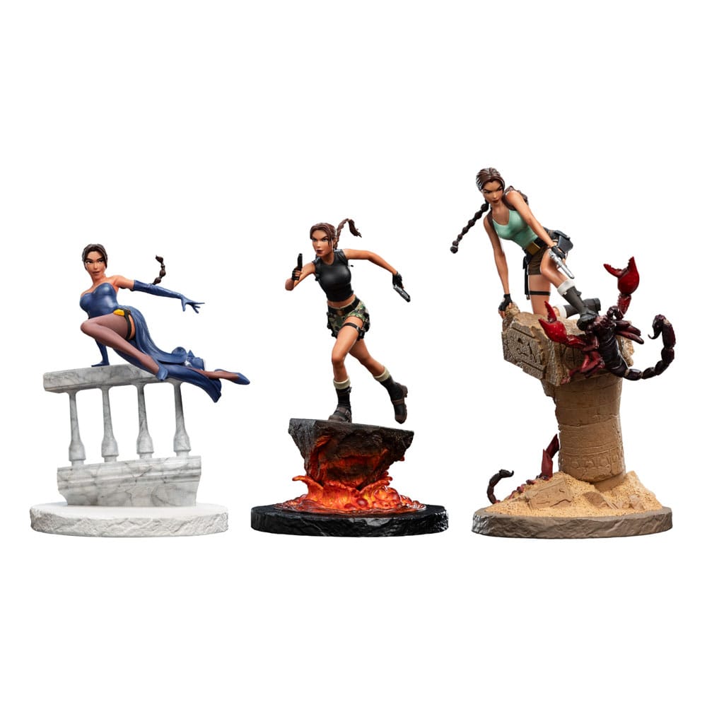 Weta Workshop Tomb Raider Lara Croft: The Sanctuary of Flame Mini Statue
