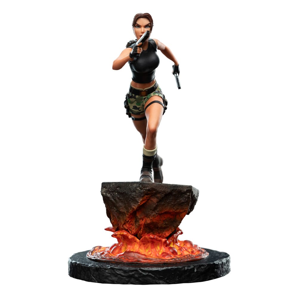 Weta Workshop Tomb Raider Lara Croft: The Sanctuary of Flame Mini Statue