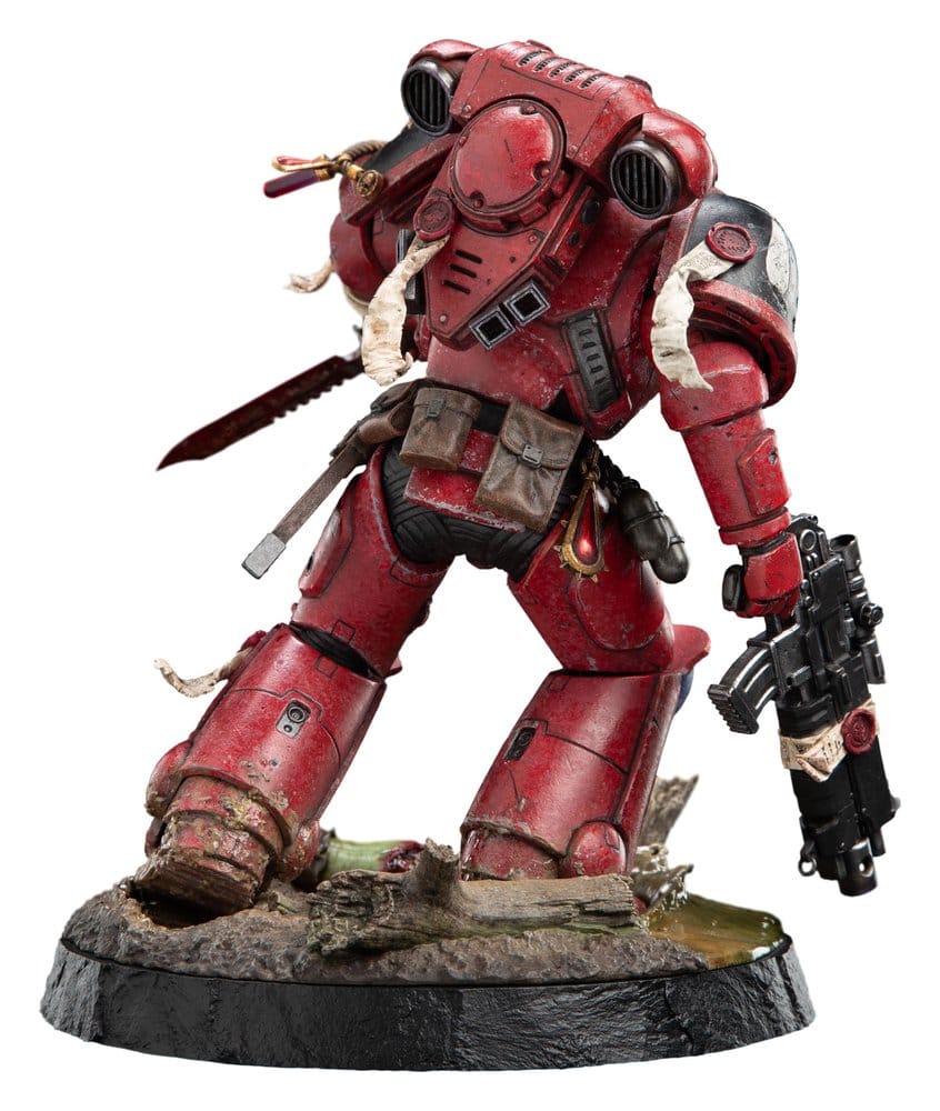 Weta Workshop Warhammer 40,000 Blood Angels Intercessor Sergeant 1/10 Statue