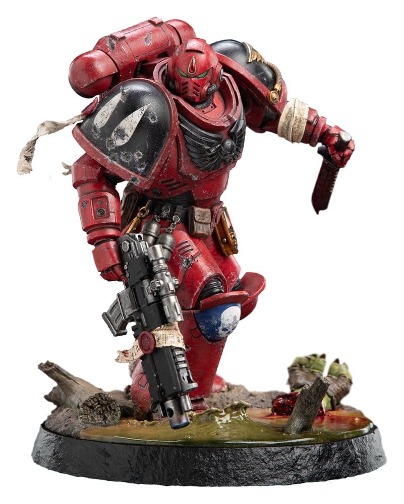 Weta Workshop Warhammer 40,000 Blood Angels Intercessor Sergeant 1/10 Statue