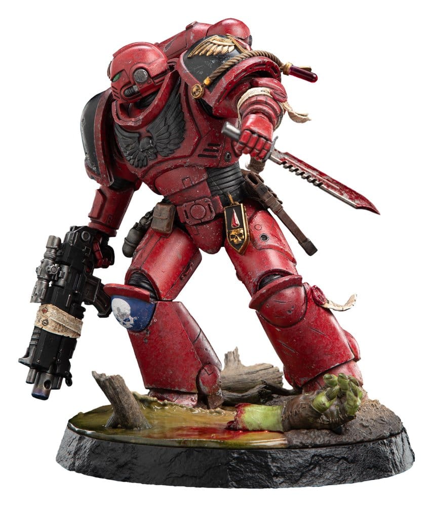 Weta Workshop Warhammer 40,000 Blood Angels Intercessor Sergeant 1/10 Statue