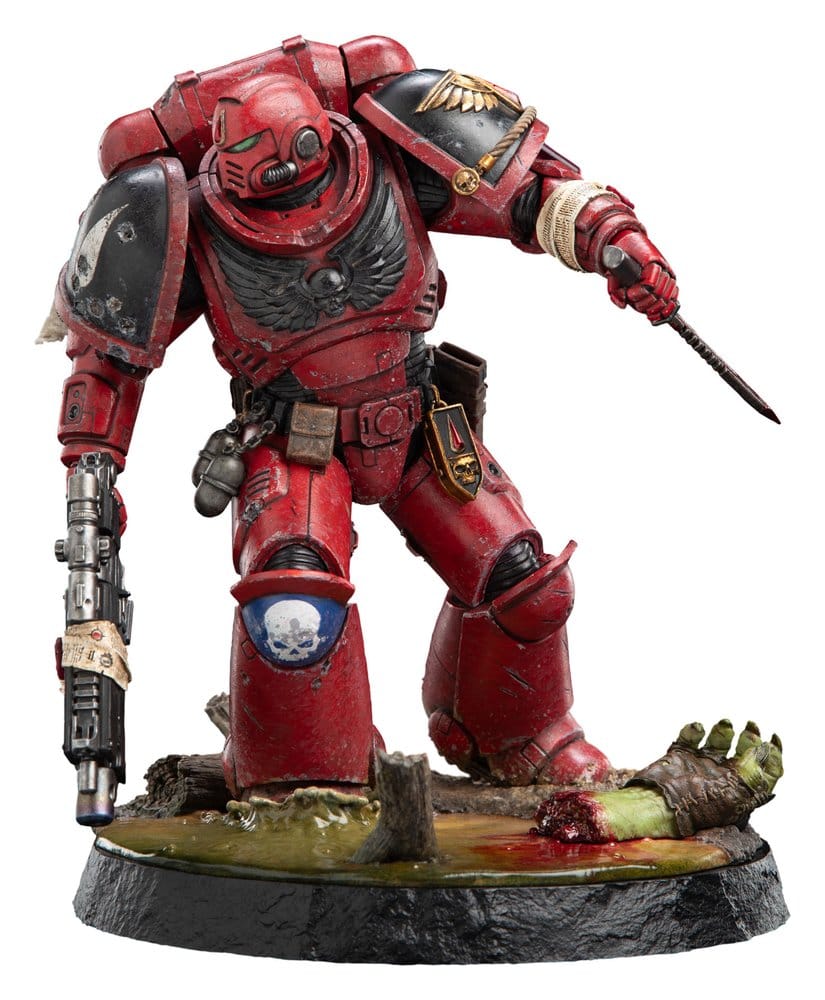 Weta Workshop Warhammer 40,000 Blood Angels Intercessor Sergeant 1/10 Statue