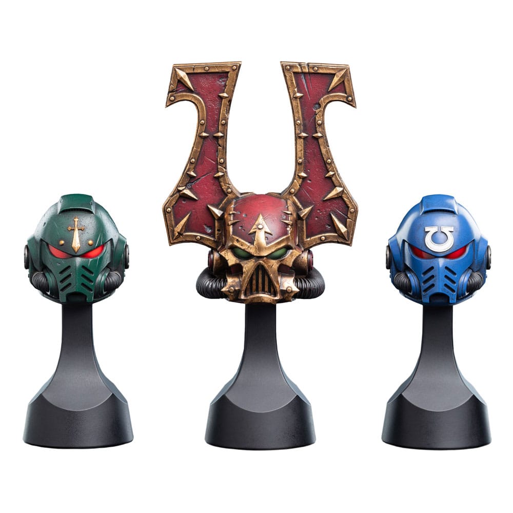 Weta Workshop Warhammer 40,000 Replik 1/4 Khorne Berzerker Helm 20 cm
