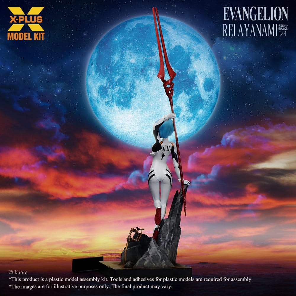 X-Plus Evangelion Rei Ayanami (Reproduction) 1/8 Plastic Model Kit