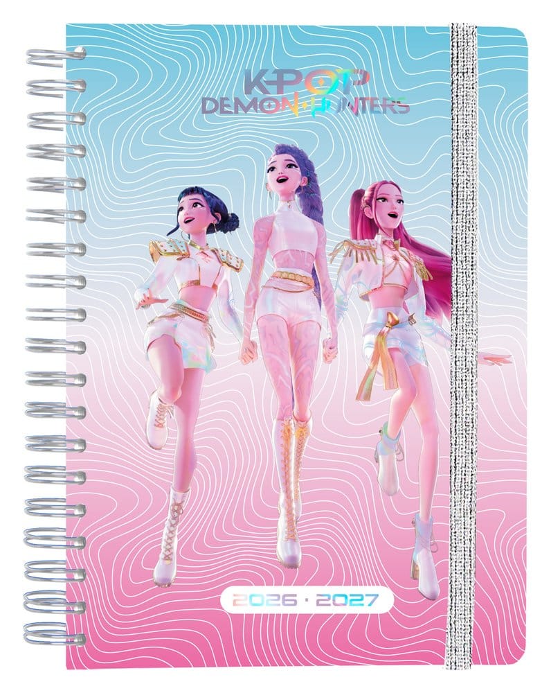 KPop Demon Hunters 2026/2027 A5 Terminkalender Wochenplaner