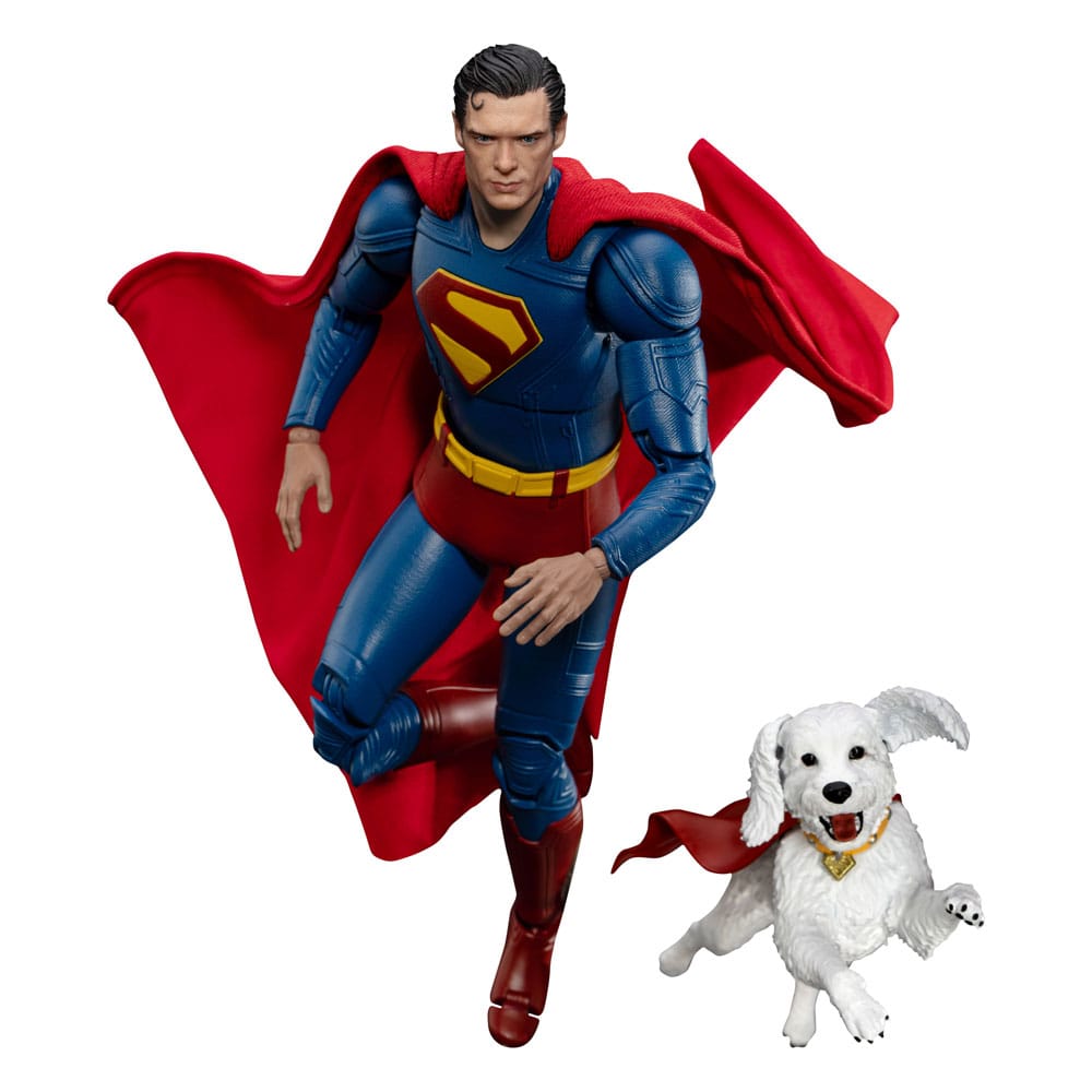 Superman (2025) Superman & Krypto Actionfigur