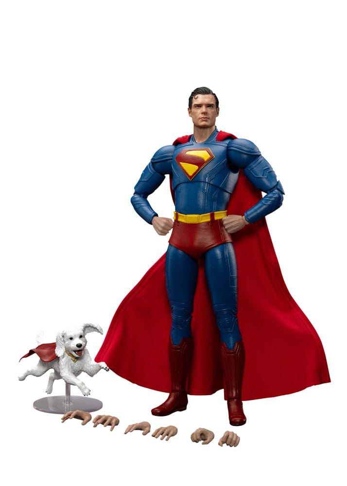 Superman (2025) Superman & Krypto Actionfigur