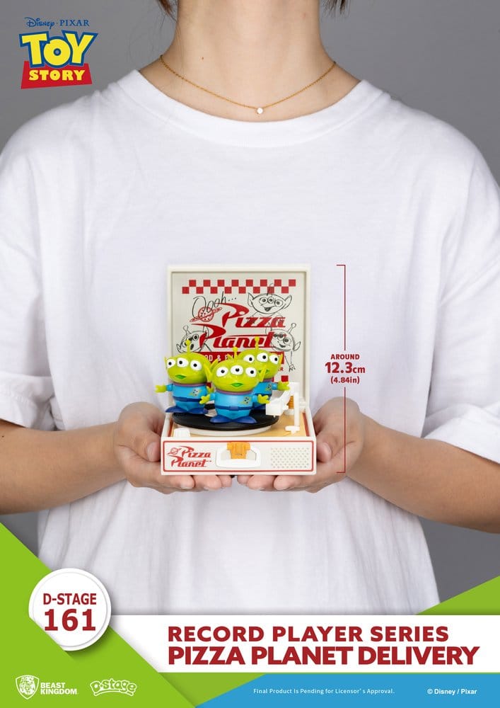Toy Story Record Player Series Pizza Planet Delivery Figur