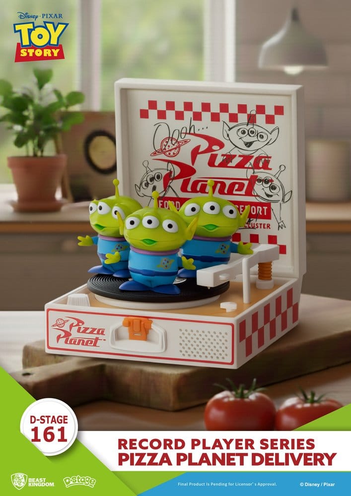 Toy Story Record Player Series Pizza Planet Delivery Figur