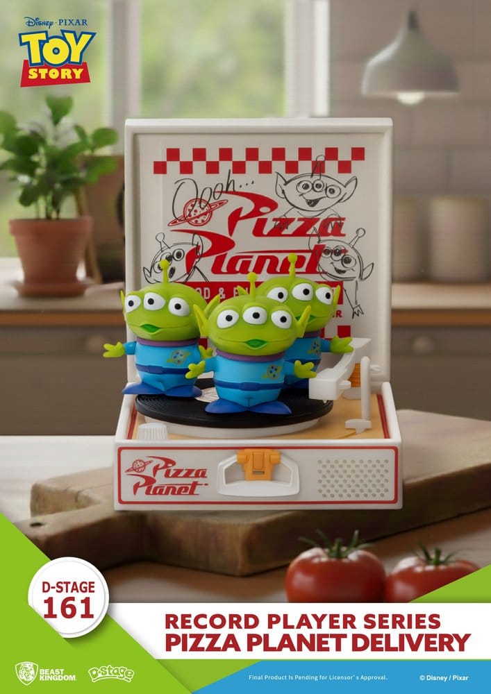 Toy Story Record Player Series Pizza Planet Delivery Figur