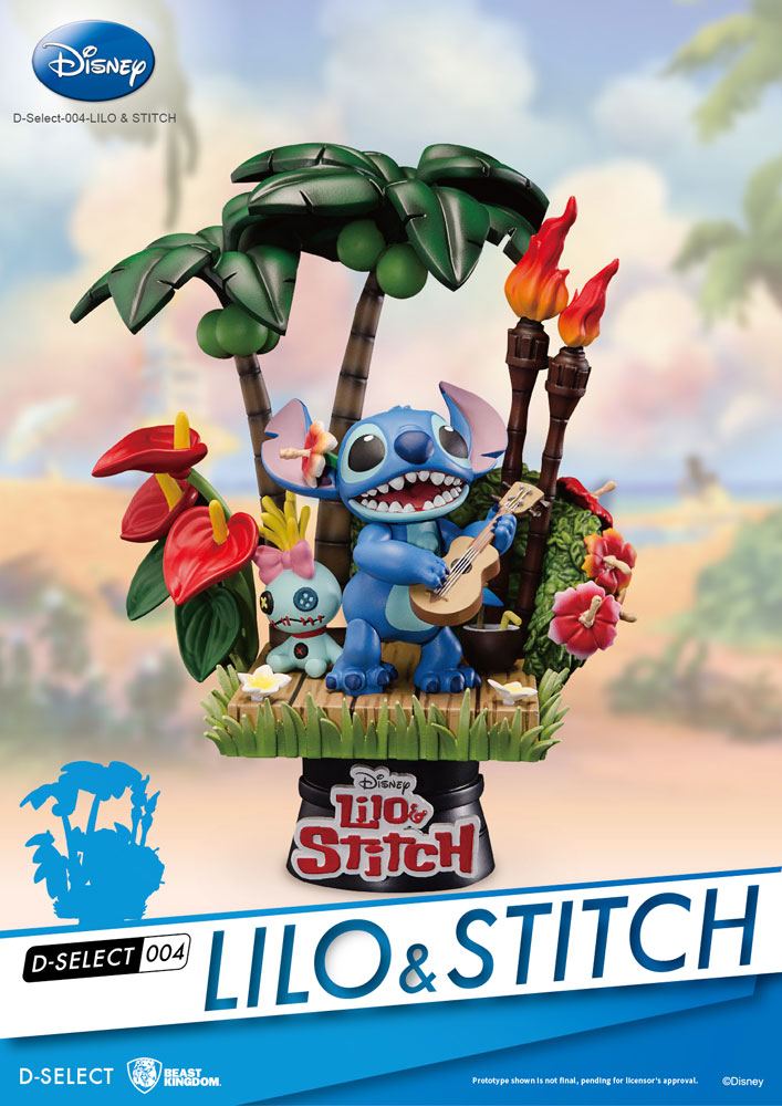 Disney D-Stage Stitch Diorama