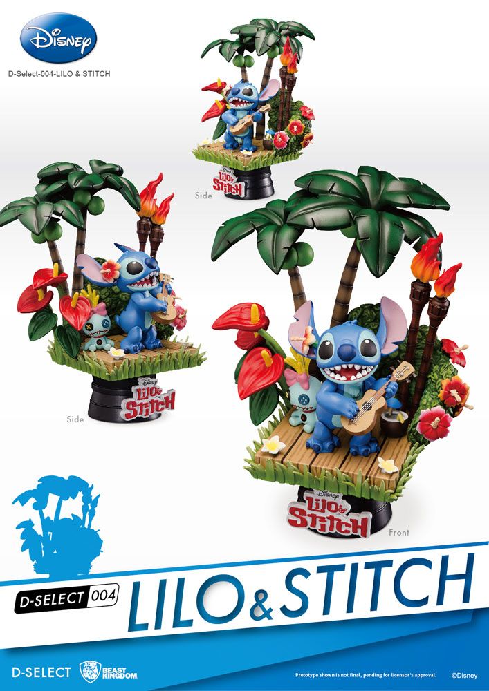 Disney D-Stage Stitch Diorama