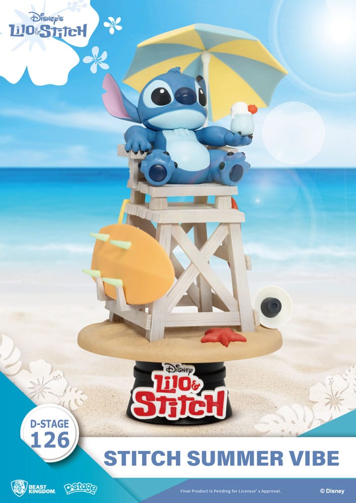 Disney D-Stage Stitch Summer Vibe Diorama