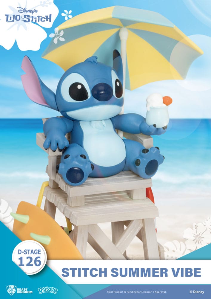 Disney D-Stage Stitch Summer Vibe Diorama