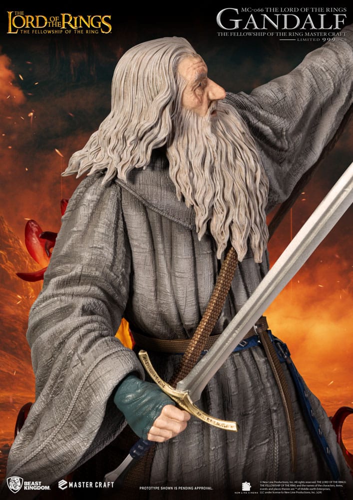 Herr der Ringe Gandalf Master Craft Statue