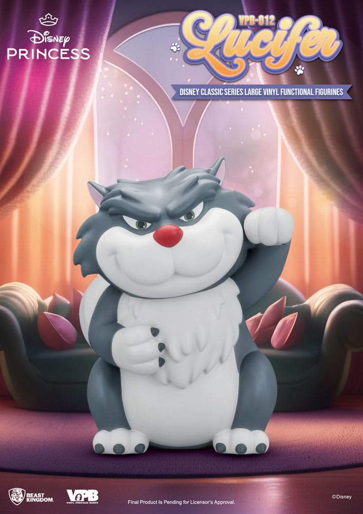 Cinderella Piggy Lucifer Vinyl Spardose