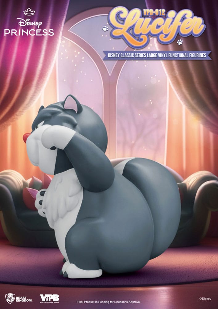 Cinderella Piggy Lucifer Vinyl Spardose