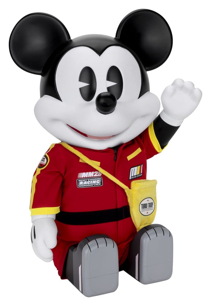 Mickey And Friends Race Car Micky SYAKING-BANG!! Functional Vinyl Spardose Figurine