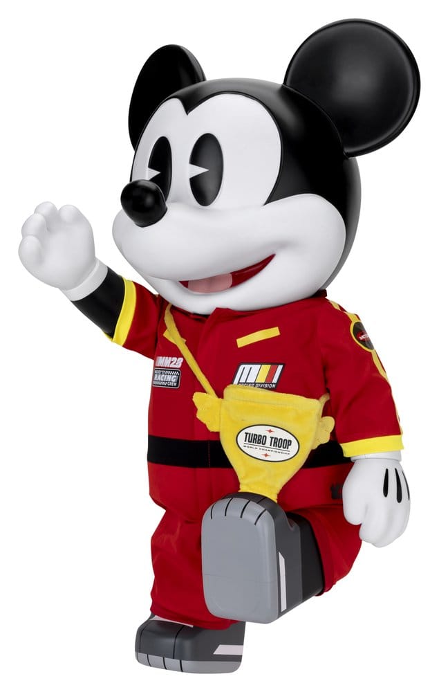 Mickey And Friends Race Car Micky SYAKING-BANG!! Functional Vinyl Spardose Figurine