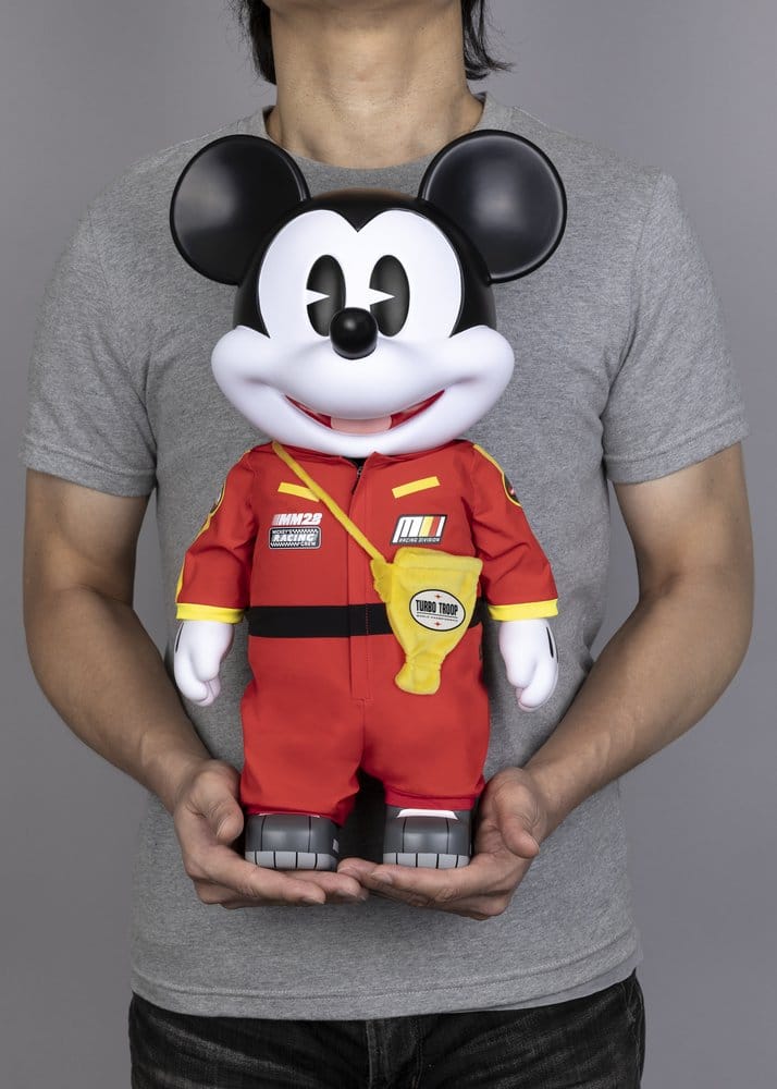 Mickey And Friends Race Car Micky SYAKING-BANG!! Functional Vinyl Spardose Figurine