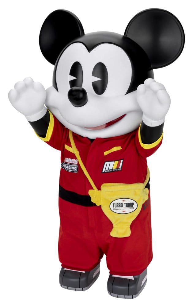 Mickey And Friends Race Car Micky SYAKING-BANG!! Functional Vinyl Spardose Figurine